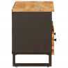 Szafka pod telewizor Brązowy 70 x 33 x 46 cm Drewno z mango