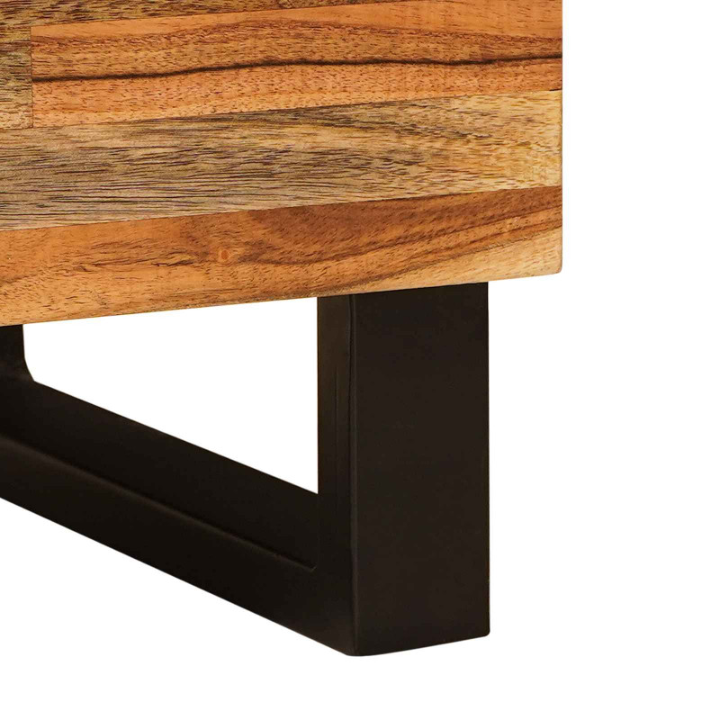 Szafka pod telewizor Brązowy 70 x 33 x 46 cm Drewno z mango