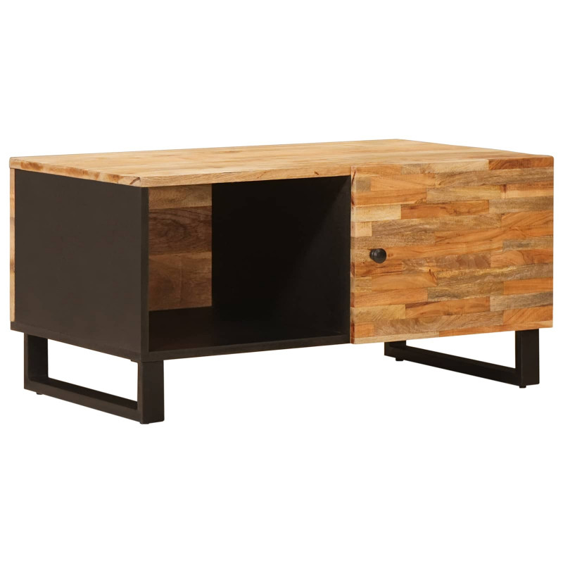 Stolik kawowy Brązowy 80 x 50 x 40 cm Drewno z mango