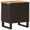 Szafka łóżkowa 2 pcs Brązowy 40 x 33 x 46 cm Drewno z mango