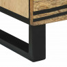 Szafka Nocna 2 pcs Brązowy 40 x 33 x 46 cm Lite drewno akacjowe