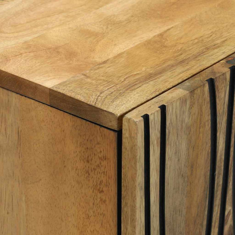 Bufet Naturalny 60 x 33,5 x 75 cm Drewno z mango