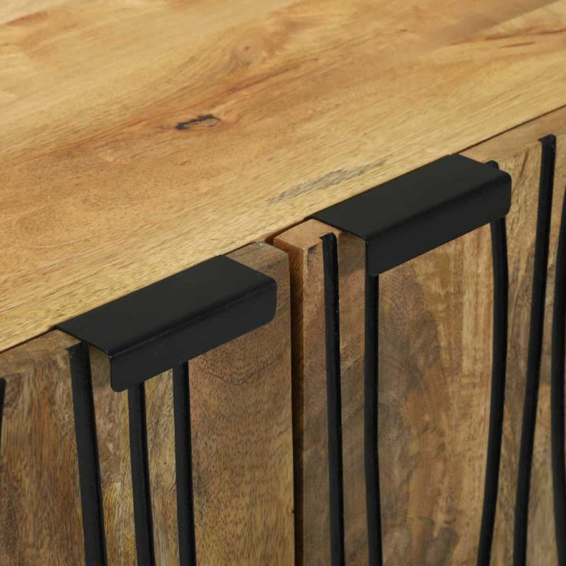 Bufet Naturalny 60 x 33,5 x 75 cm Drewno z mango