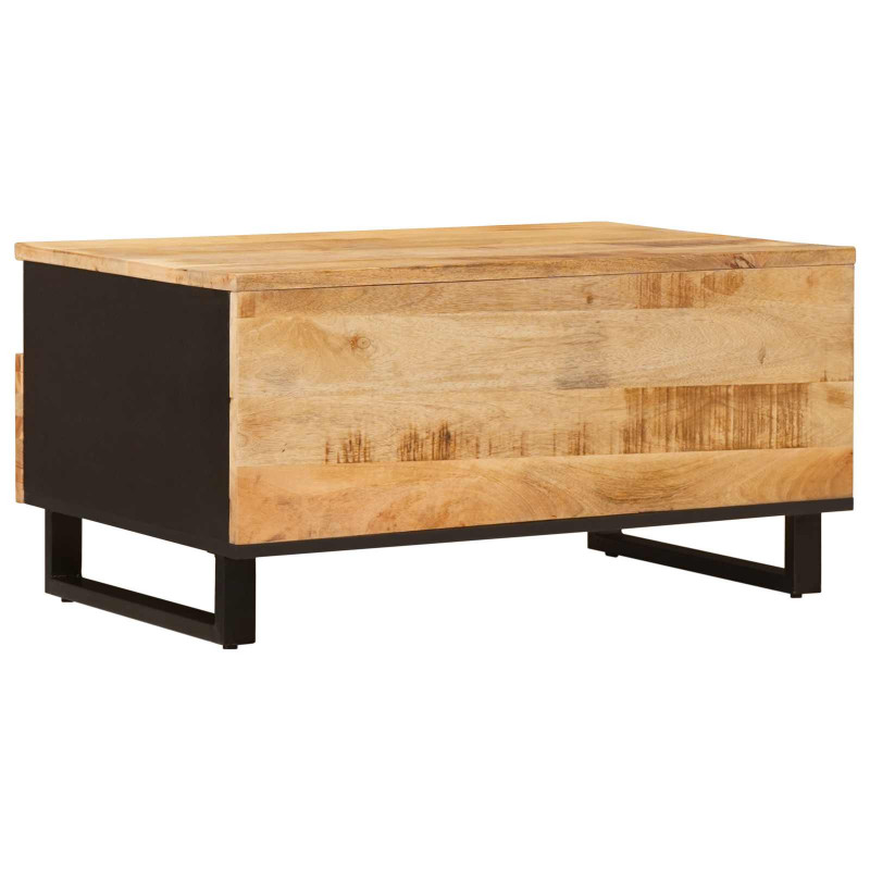 Stolik kawowy z szufladą Brązowy 80 x 54 x 40 cm Drewno z mango