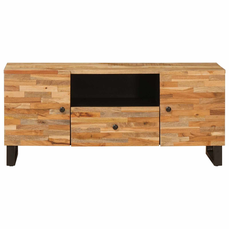 Szafka pod telewizor Brązowy 105 x 33 x 46 cm Drewno z mango