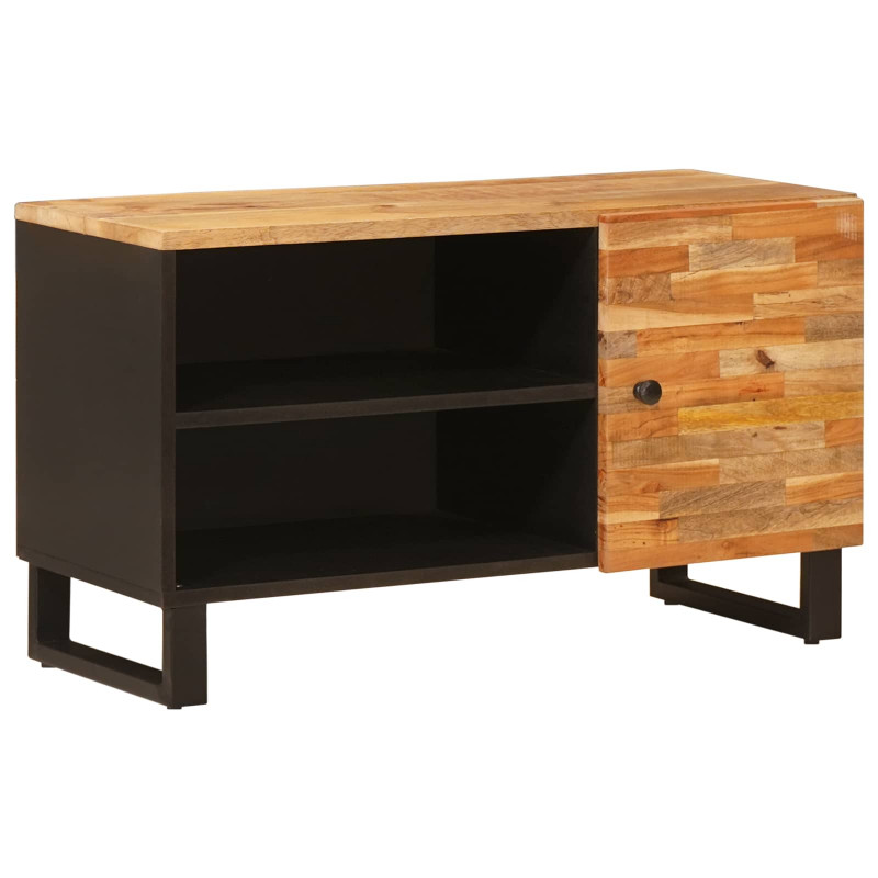 Szafka pod telewizor Brązowy 80 x 33 x 46 cm Drewno z mango
