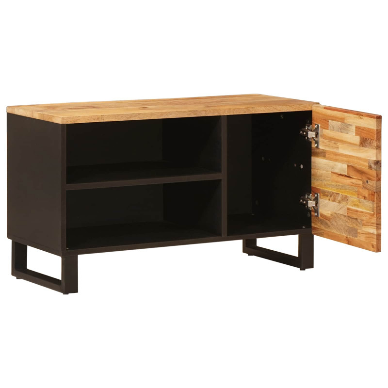 Szafka pod telewizor Brązowy 80 x 33 x 46 cm Drewno z mango