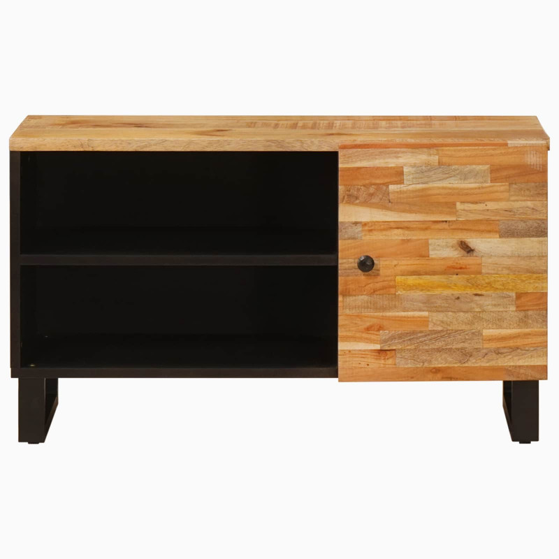 Szafka pod telewizor Brązowy 80 x 33 x 46 cm Drewno z mango
