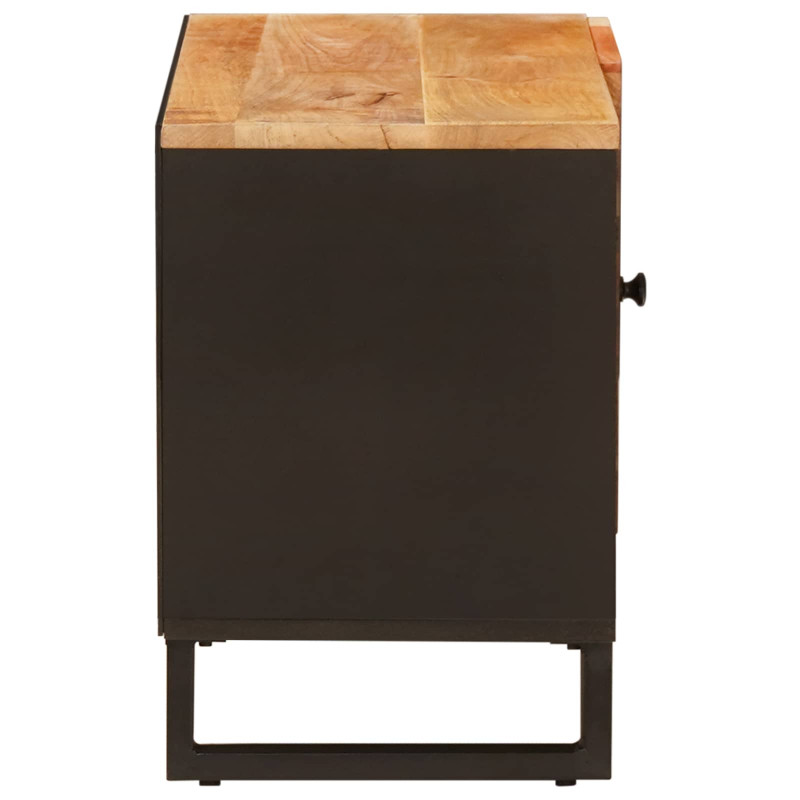 Szafka pod telewizor Brązowy 80 x 33 x 46 cm Drewno z mango
