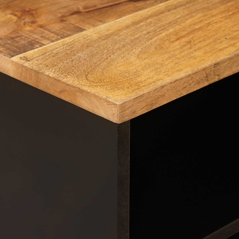 Szafka pod telewizor Brązowy 80 x 33 x 46 cm Drewno z mango