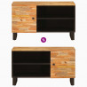 Szafka pod telewizor Brązowy 80 x 33 x 46 cm Drewno z mango