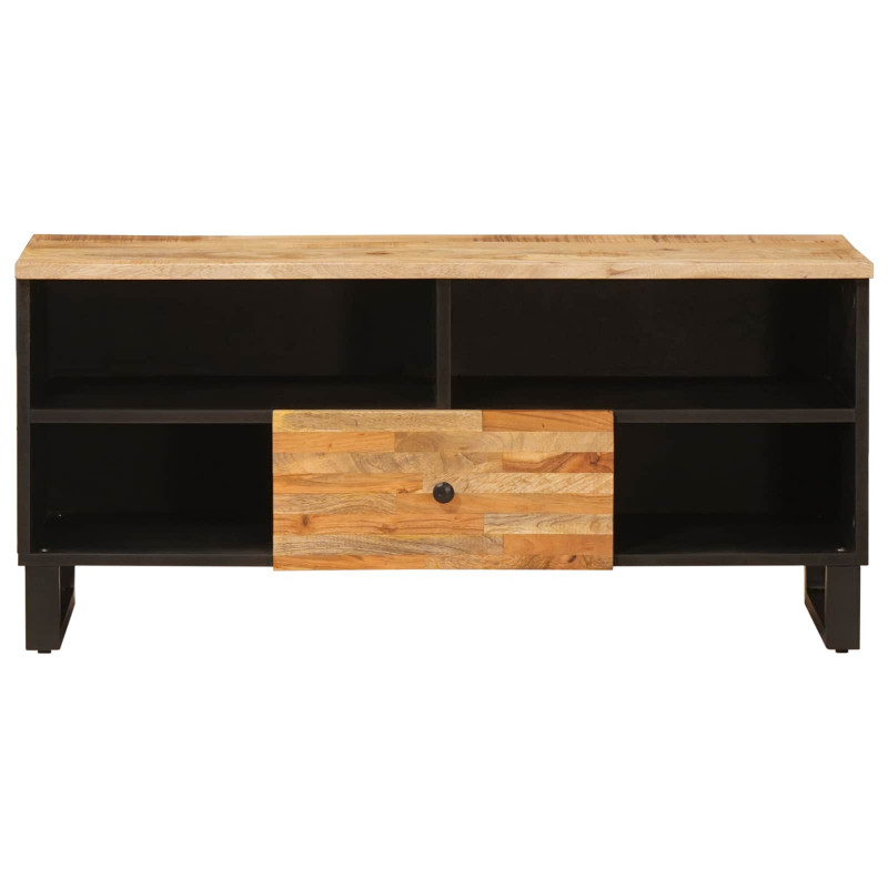 Szafka pod telewizor Brązowy 100 x 33 x 46 cm Drewno z mango