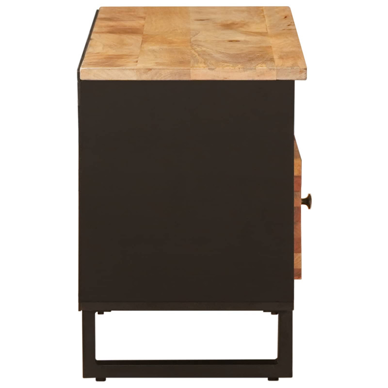 Szafka pod telewizor Brązowy 100 x 33 x 46 cm Drewno z mango