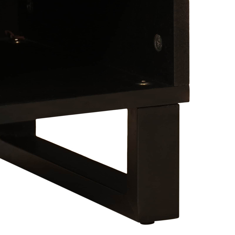 Szafka pod telewizor Brązowy 100 x 33 x 46 cm Drewno z mango