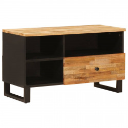 Szafka pod telewizor Brązowy 80 x 33 x 46 cm Drewno z mango