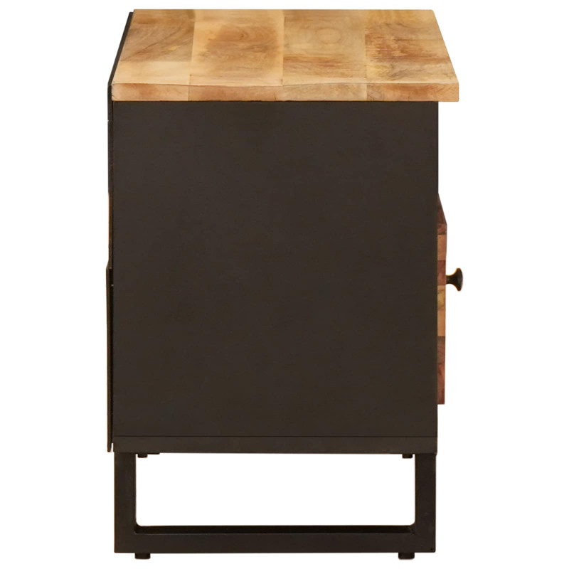 Szafka pod telewizor Brązowy 80 x 33 x 46 cm Drewno z mango
