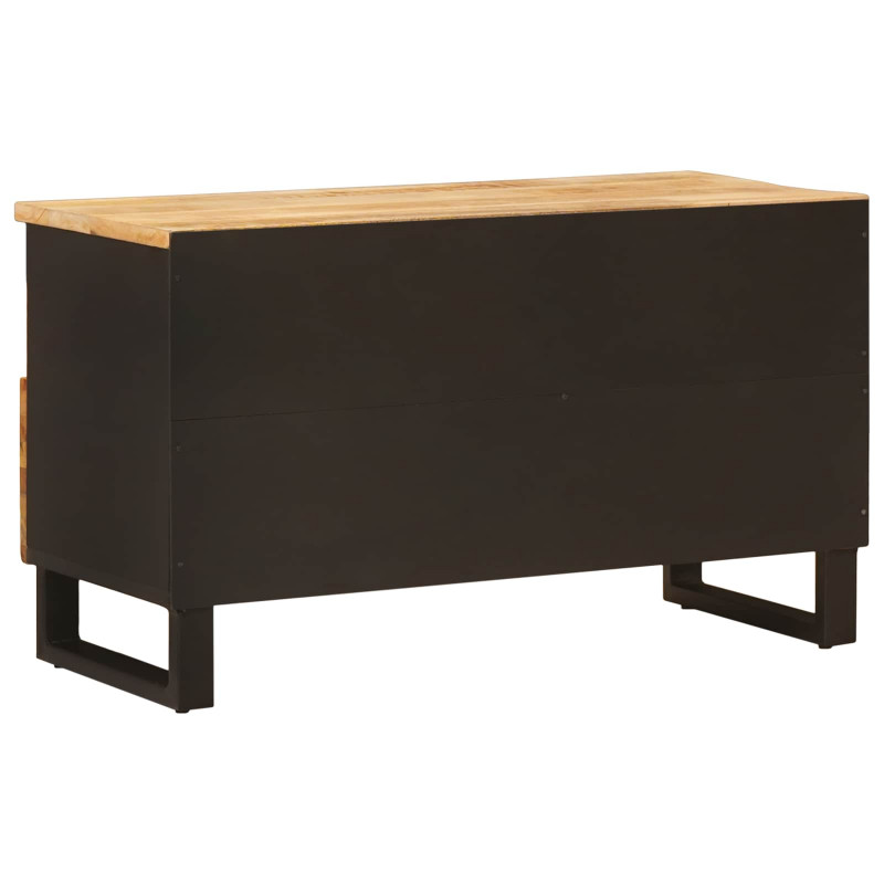 Szafka pod telewizor Brązowy 80 x 33 x 46 cm Drewno z mango