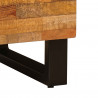 Szafka pod telewizor Brązowy 80 x 33 x 46 cm Drewno z mango
