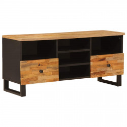 Szafka pod telewizor z szufladą Corona Brązowy 100 x 33 x 46 cm