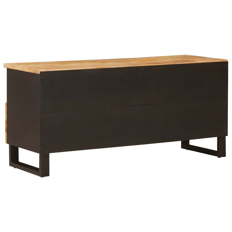 Szafka pod telewizor z szufladą Corona Brązowy 100 x 33 x 46 cm