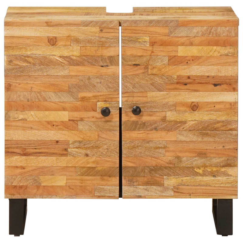 Szafka pod umywalkę Naturalny 62 x 33 x 58 cm Drewno z mango