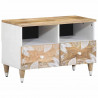 Szafka pod telewizor, 70x33,5x46 cm, lite drewno mango