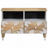 Szafka pod telewizor, 70x33,5x46 cm, lite drewno mango