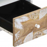 Szafka pod telewizor, 70x33,5x46 cm, lite drewno mango
