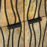 Bufet Brązowy 60 x 33 x 75 cm lite drewno mango
