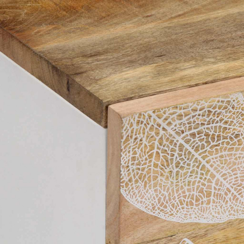 Stolik kawowy, 100x54x40 cm, lite drewno mango