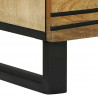 Wysoki Stolik Brązowy 60 x 33 x 100 cm lite drewno mango