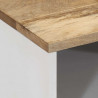 Szafka pod telewizor, 80x31,5x46 cm, lite drewno mango