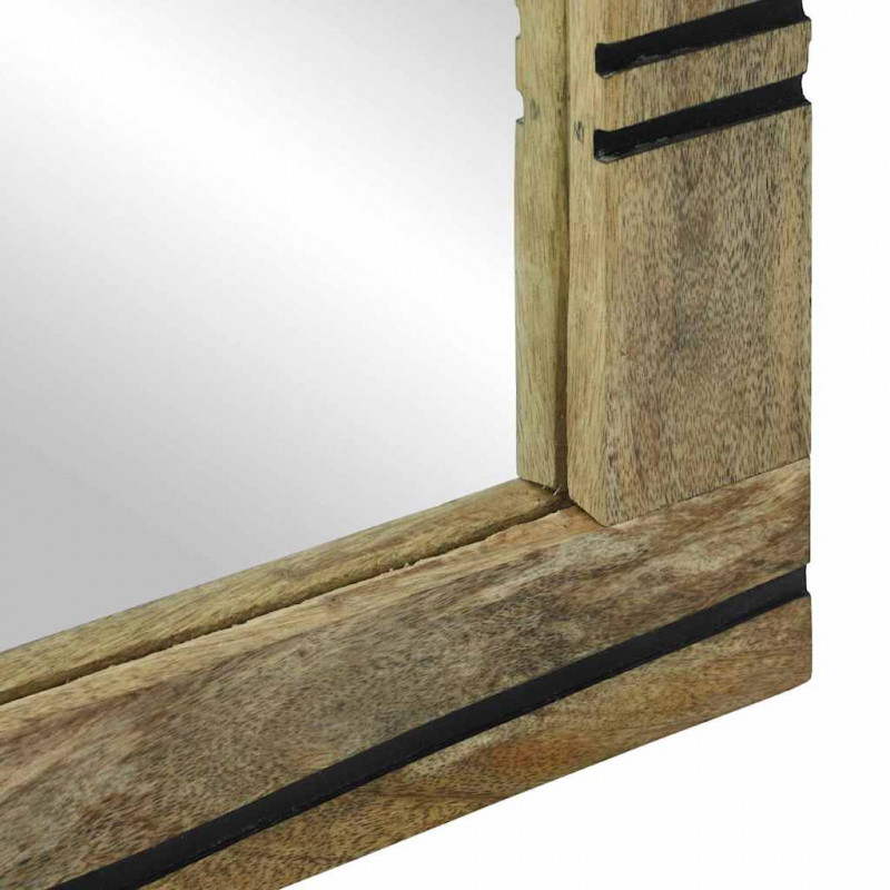Lustro łazienkowe Z lustrem Brązowy 70 x 50 x 2,5 cm