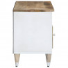 Szafka pod telewizor, 100x33,5x46 cm, lite drewno mango
