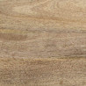 Szafka pod telewizor, 100x33,5x46 cm, lite drewno mango