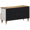 Szafka pod telewizor, 80x33,5x46 cm, lite drewno mango