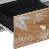 Szafka pod telewizor, 100x33,5x46 cm, lite drewno mango
