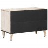 Szafka pod telewizor Biały 70 x 33,5 x 46 cm Drewno z mango