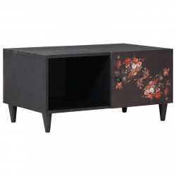 Stolik kawowy Wielokolorowe 80 x 50 x 40 cm Drewno z mango