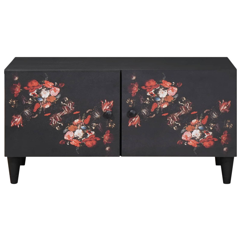 Stolik kawowy Wielokolorowe 80 x 50 x 40 cm Drewno z mango