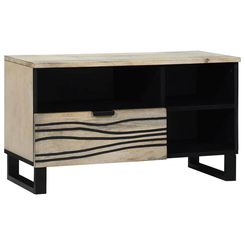 Jednostki telewizyjne z szufladą Biały 80 x 33 x 46 cm