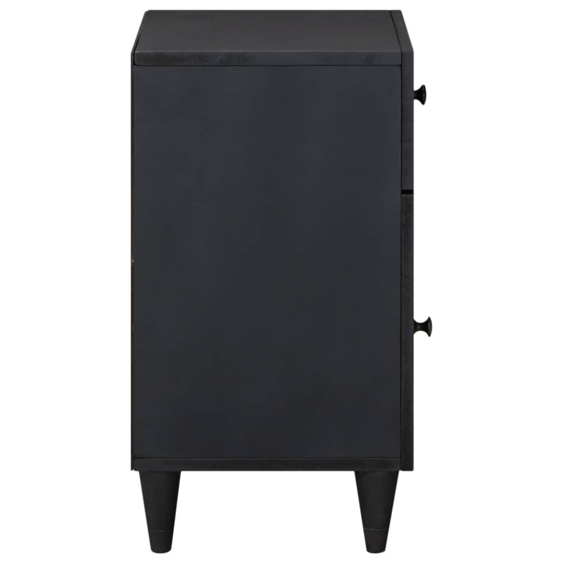 Stolik nocny Wielokolorowe 50 x 33 x 60 cm Drewno z mango