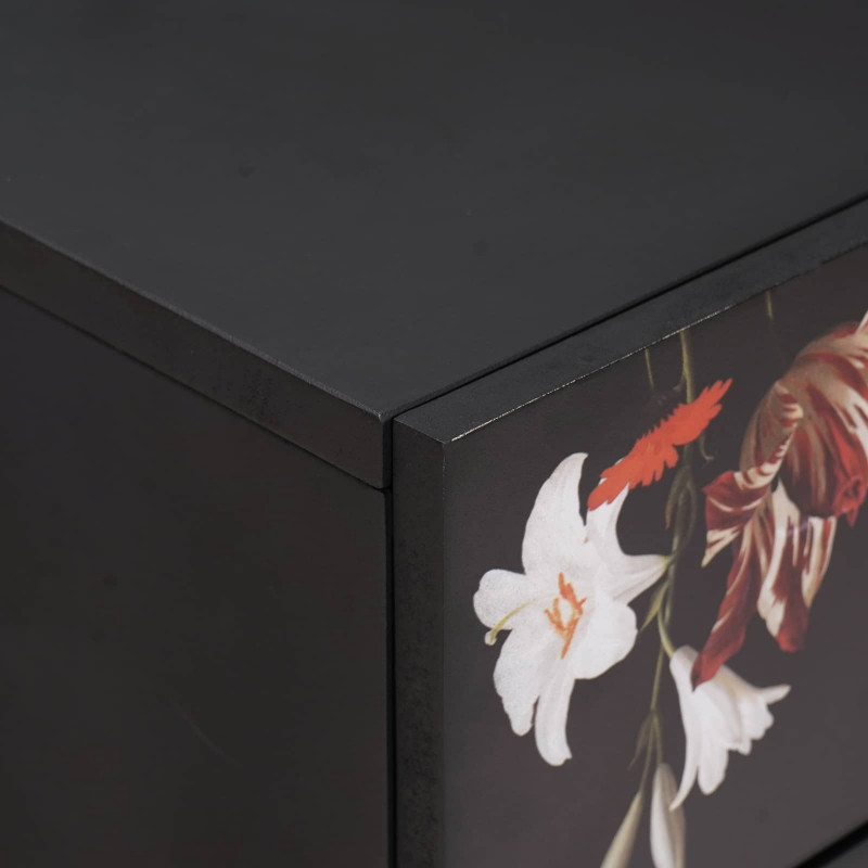 Stolik nocny Wielokolorowe 50 x 33 x 60 cm Drewno z mango