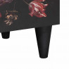Stolik nocny Wielokolorowe 50 x 33 x 60 cm Drewno z mango