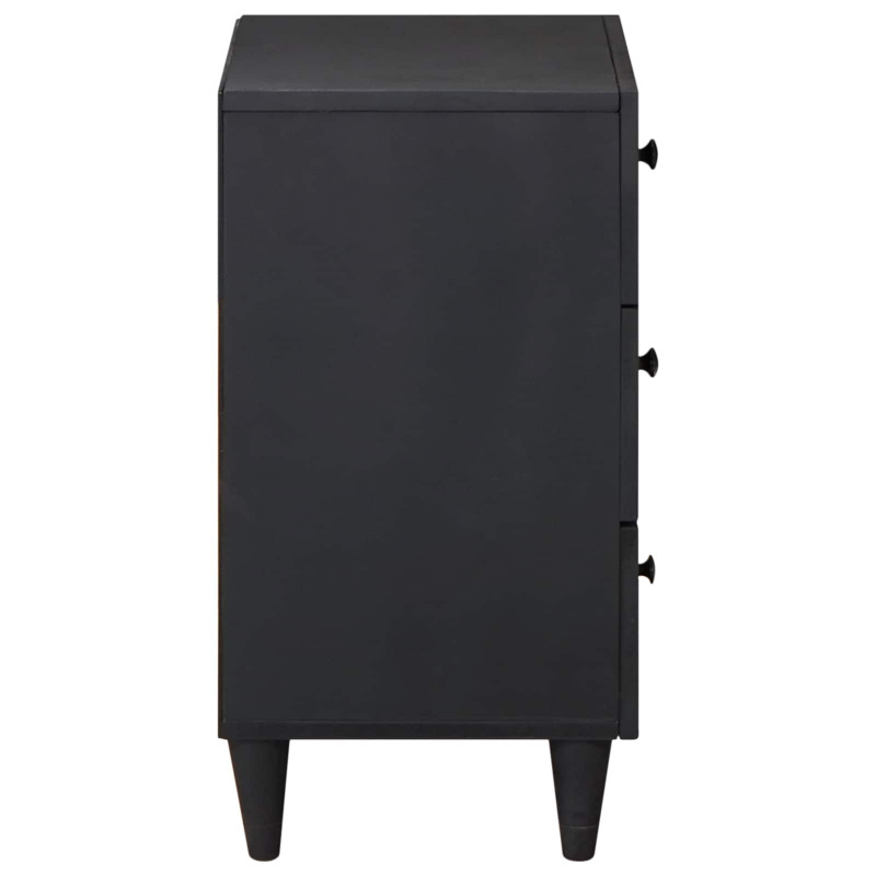 Stolik nocny Wielokolorowe 50 x 33 x 60 cm Drewno z mango
