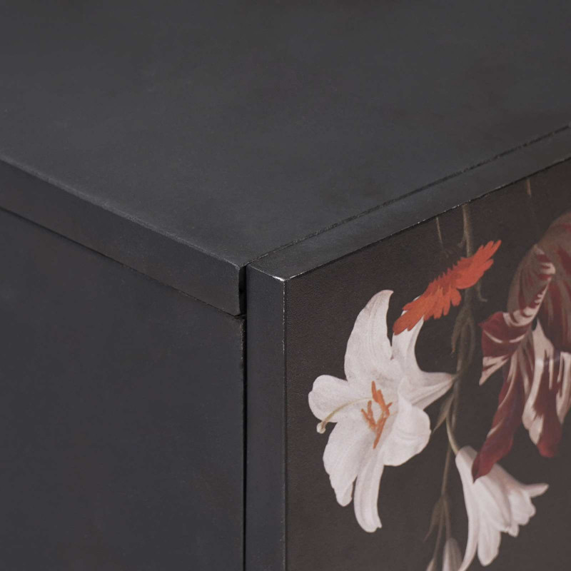 Stolik nocny Wielokolorowe 50 x 33 x 60 cm Drewno z mango