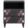 Stolik nocny Wielokolorowe 50 x 33 x 60 cm Drewno z mango