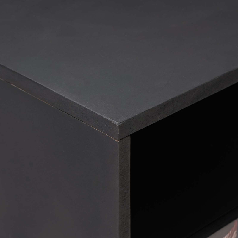 Stolik nocny Wielokolorowe 50 x 33 x 60 cm Drewno z mango