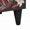 Stolik nocny Wielokolorowe 50 x 33 x 60 cm Drewno z mango