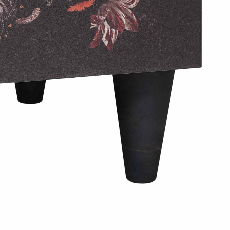 Stolik nocny Wielokolorowe 50 x 33 x 60 cm Drewno z mango